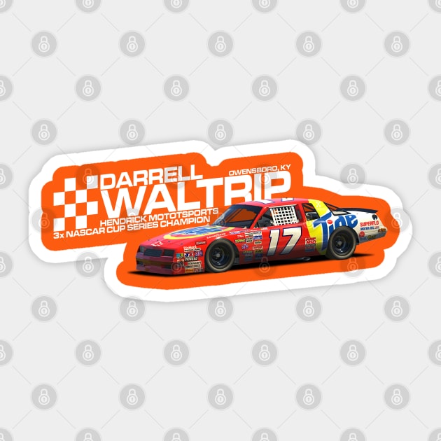 RETRO: Waltrip 1987 Sticker by Sway Bar Designs